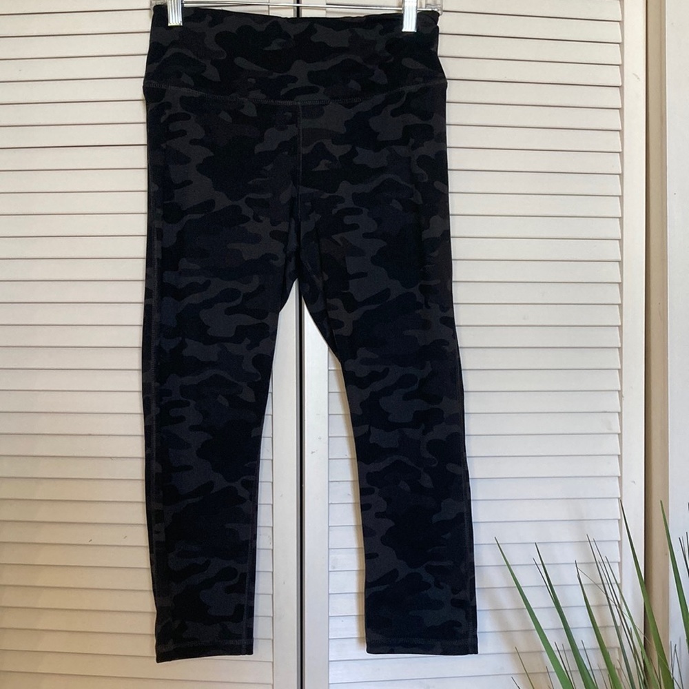 DANSKIN HIGH RISE LEGGINGS WOMEN SIZE M CAMO PRINT - Picture 4 of 13